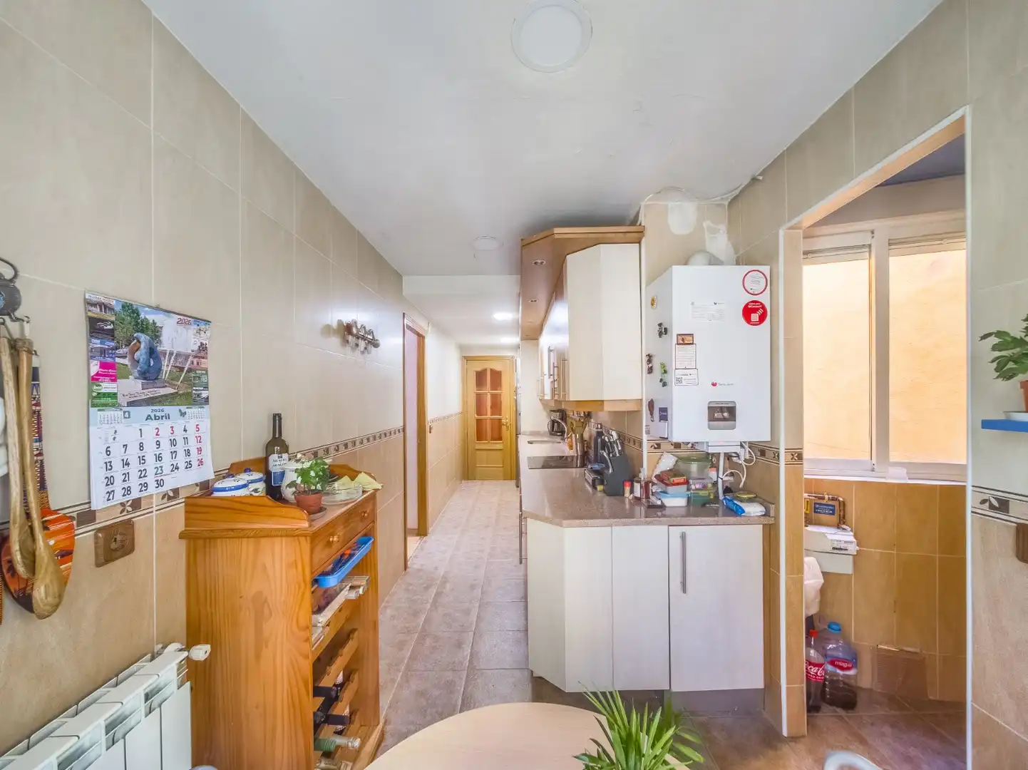 Küche von Wohnung zum Verkauf in Madrid mit Heizung, Terrasse und Balkon