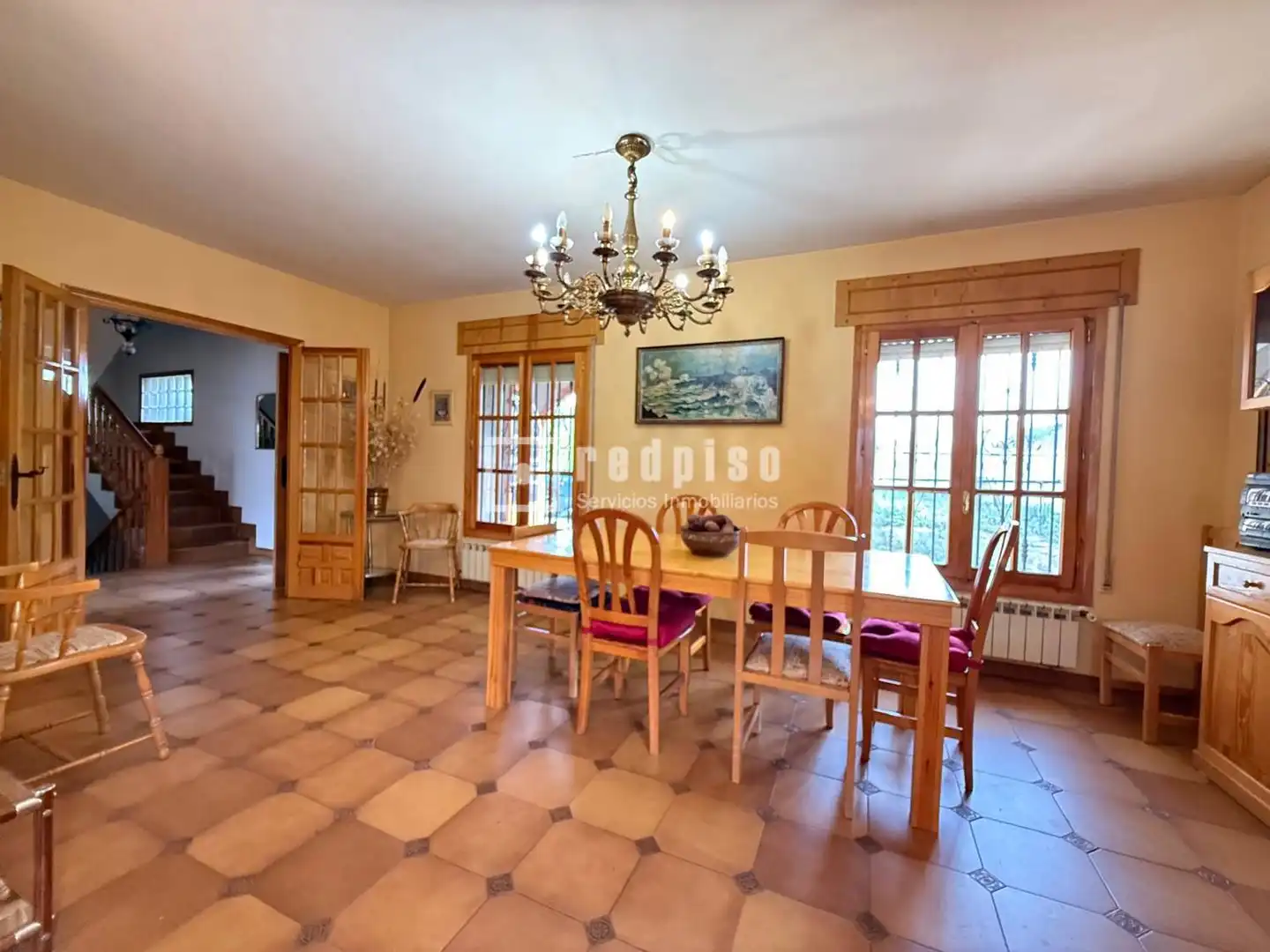 Dining room of Houses for sale in Otero de Herreros  with Heating and Terrace