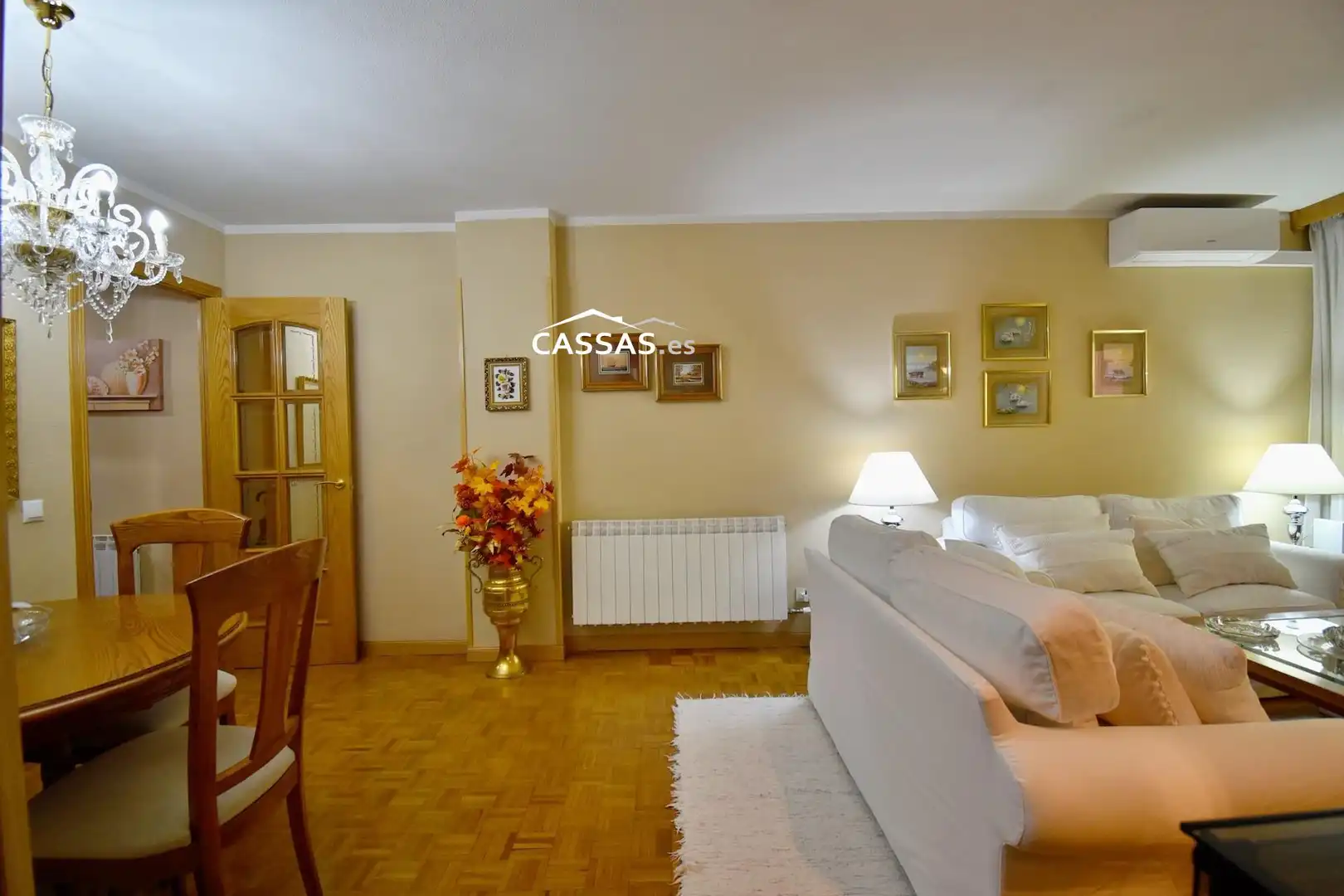 Sala d'estar de Pis en venda en Torrejón de Ardoz amb Aire condicionat, Calefacció i Parquet