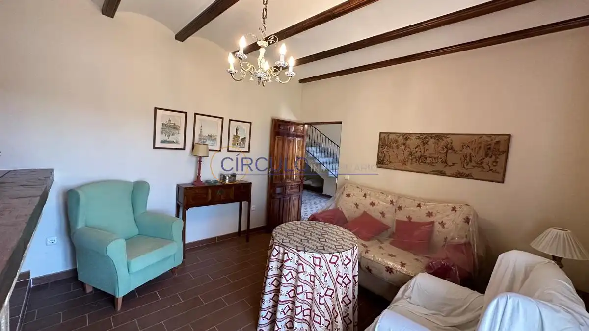 Sala de estar de Casa o chalet en venta en Lorca con Calefacción, Trastero y Amueblado