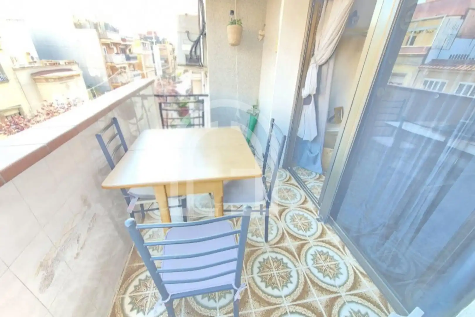 Balcony of Flat for sale in Cornellà de Llobregat  with Air Conditioner and Balcony