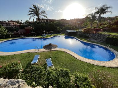 Swimming pool of Apartment for sale in Marbella  with Air Conditioner, Terrace and Swimming Pool