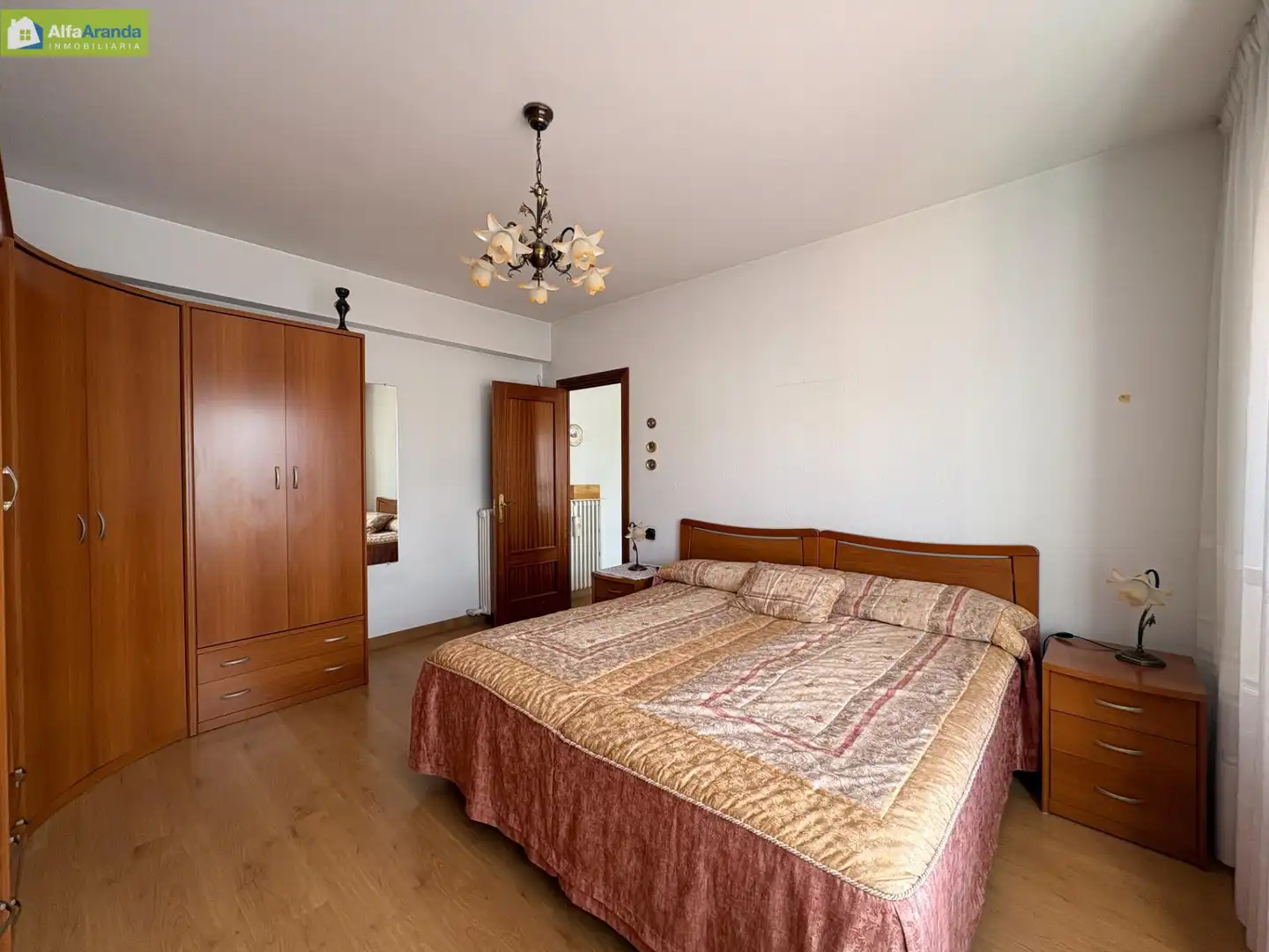 Bedroom of Flat for rent in Aranda de Duero  with Heating, Storage room and Furnished