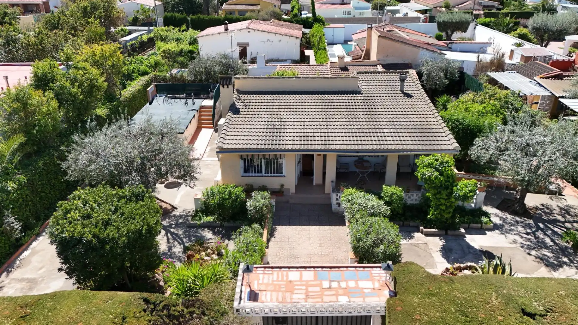 Vista exterior de Casa o chalet en venta en Llíria con Jardín privado, Trastero y Piscina