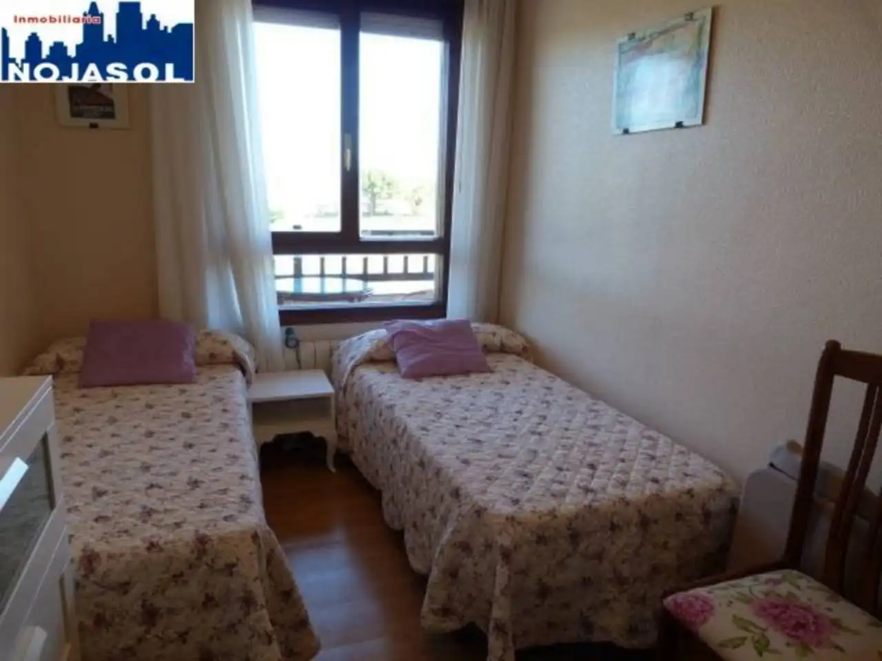 Bedroom of Flat for rent in Noja  with Heating, Terrace and Furnished