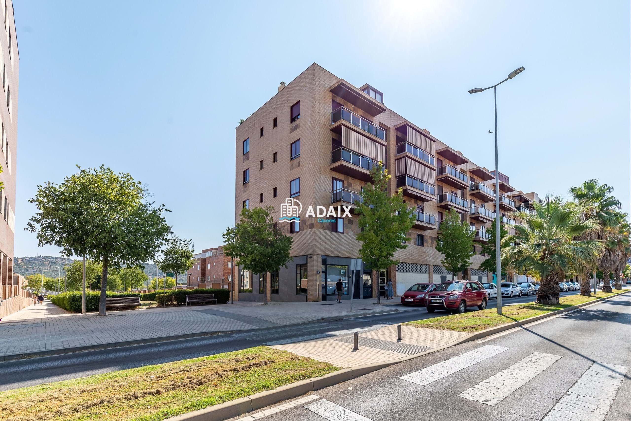 Exterior view of Flat for sale in Cáceres Capital  with Air Conditioner, Heating and Swimming Pool