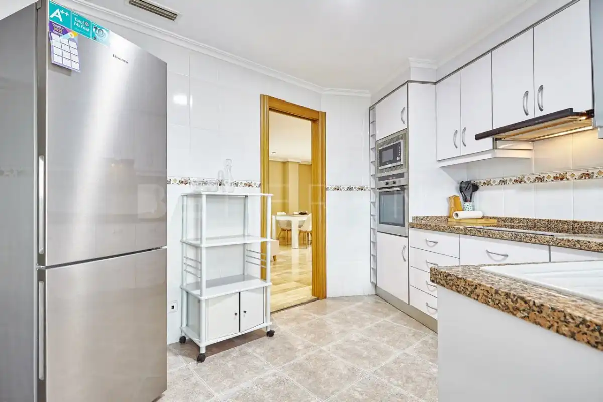 Kitchen of Apartments for rent in El Campello  with Air Conditioner, Heating and Private garden