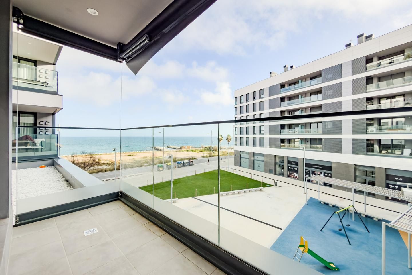 Terrassa de Pis de lloguer en Badalona amb Aire condicionat, Calefacció i Terrassa