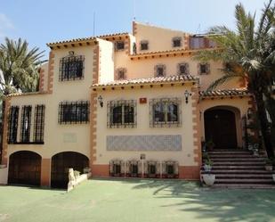 Vista exterior de Casa o xalet en venda en San Vicente del Raspeig / Sant Vicent del Raspeig amb Aire condicionat, Calefacció i Terrassa