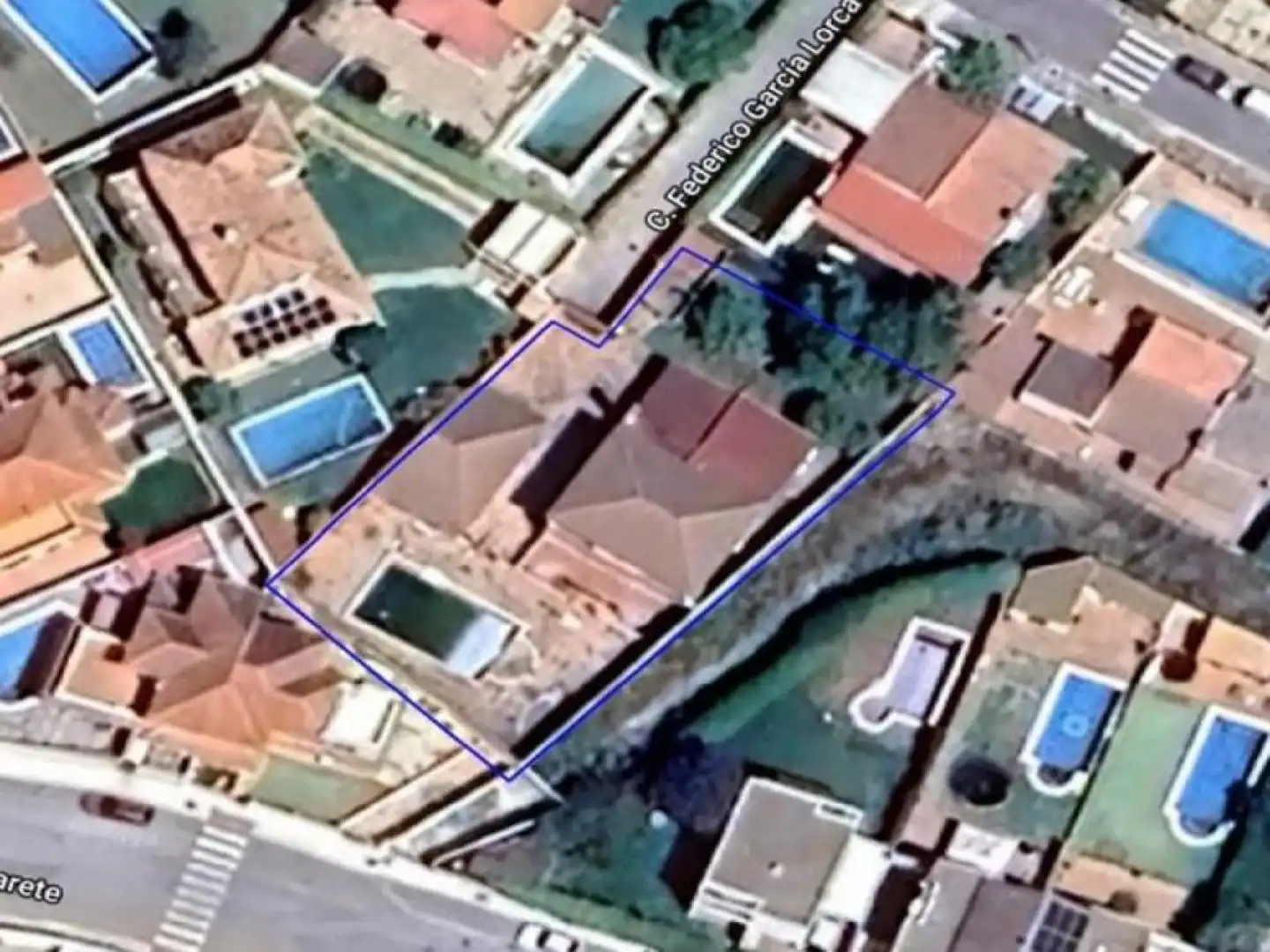Vista exterior de Casa o xalet en venda en Bollullos de la Mitación amb Piscina comunitària