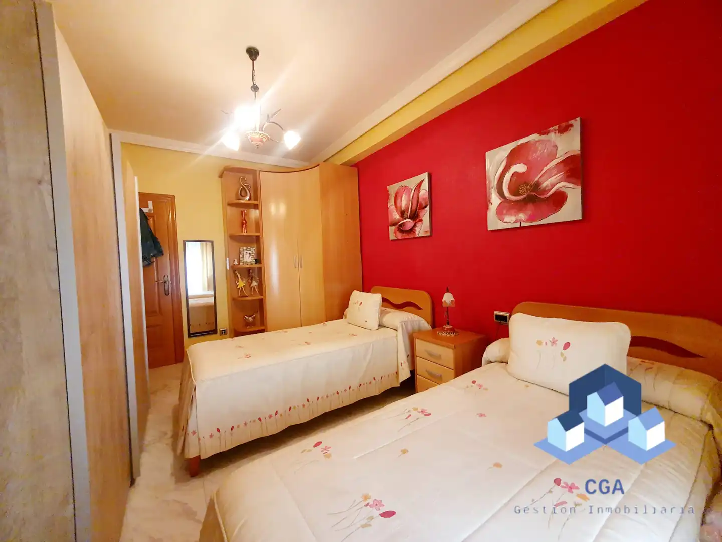 Bedroom of Flat for sale in Lorca  with Storage room, Furnished and Oven