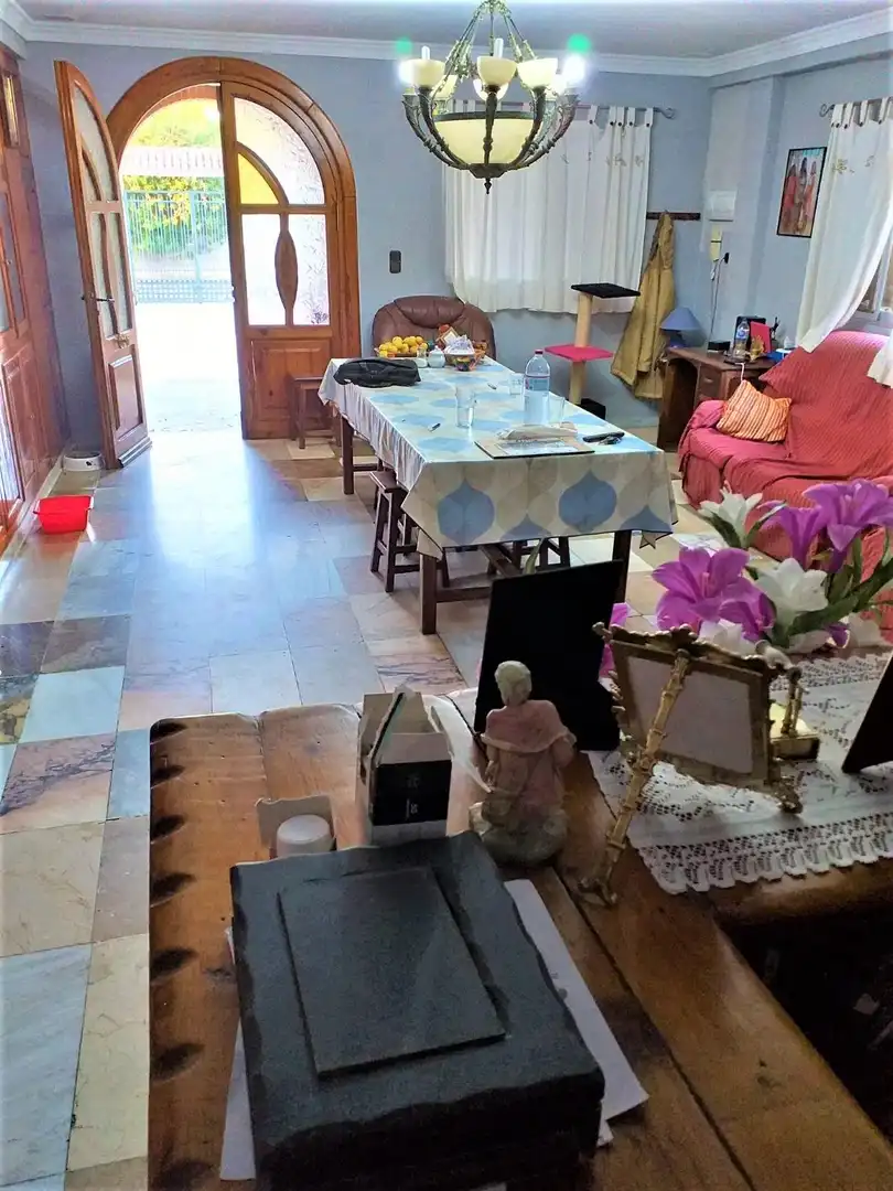 Menjador de Casa o xalet en venda en Manises amb Aire condicionat, Jardí privat i Traster