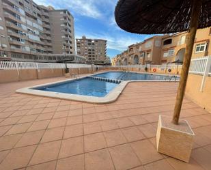 Swimming pool of Single-family semi-detached for sale in La Manga del Mar Menor  with Terrace, Balcony and Community pool