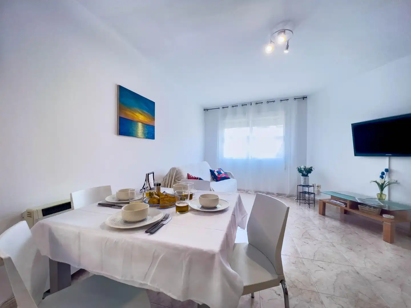 Esszimmer von Wohnung zur Miete in O Grove   mit Heizung