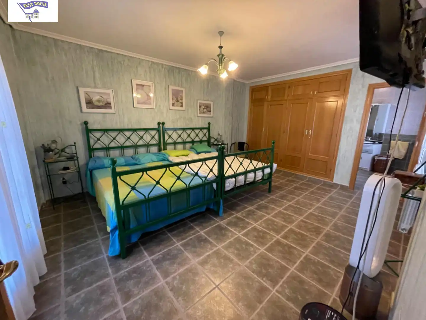 Bedroom of Houses for sale in Alcaraz  with Heating, Terrace and Storage room