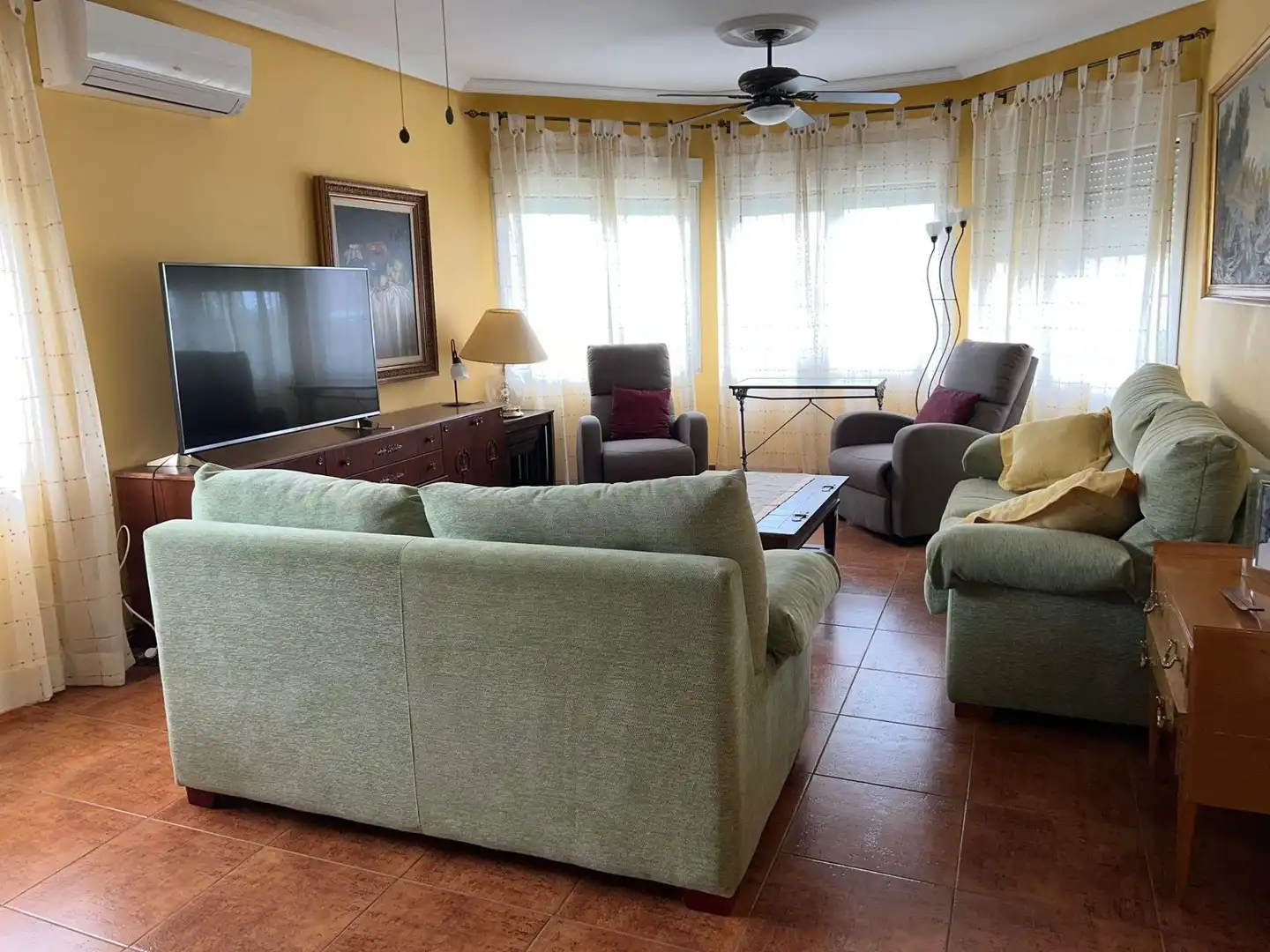 Living room of Houses for sale in Pepino  with Air Conditioner, Heating and Private garden