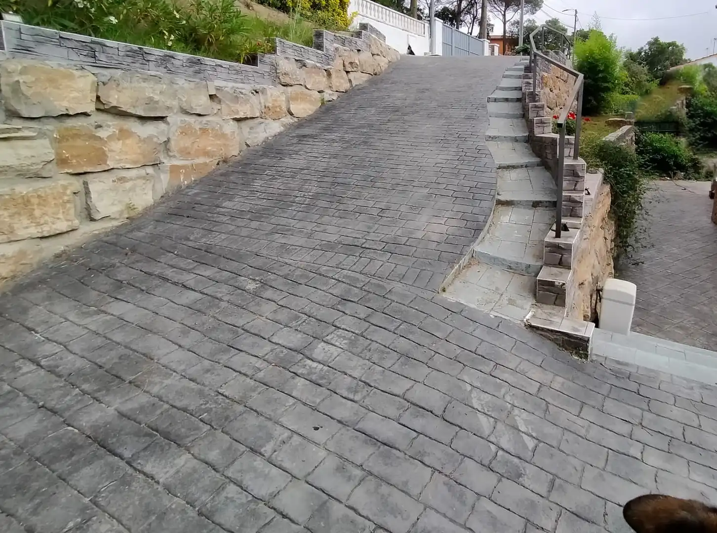 Vista exterior de Casa o chalet de alquiler en Dosrius con Aire acondicionado, Calefacción y Jardín privado