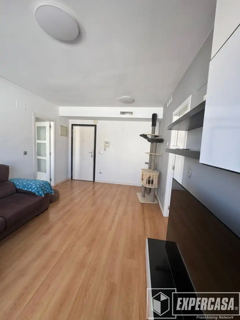 Sala de estar de Piso en venta en Beniparrell con Aire acondicionado, Parquet y Amueblado