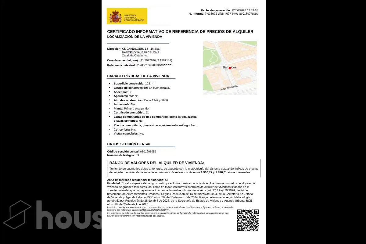 Piso de alquiler en Carrer de Ganduxer, Sant Gervasi- Galvany