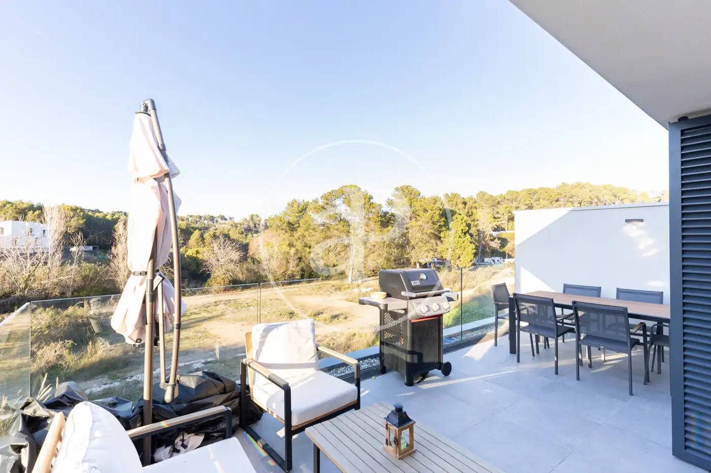 Terrace of Flat for rent in Cerdanyola del Vallès  with Air Conditioner, Heating and Terrace