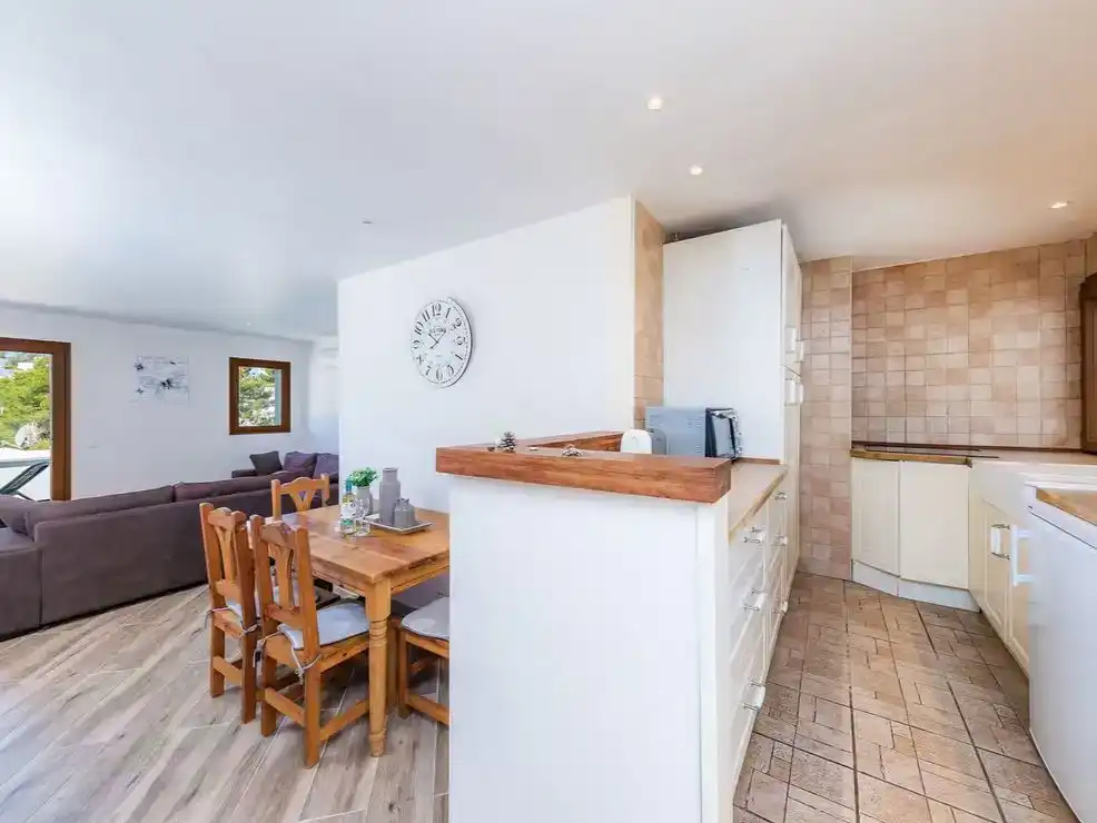 Cocina de Piso de alquiler en Santanyí con Aire acondicionado, Piscina y Amueblado