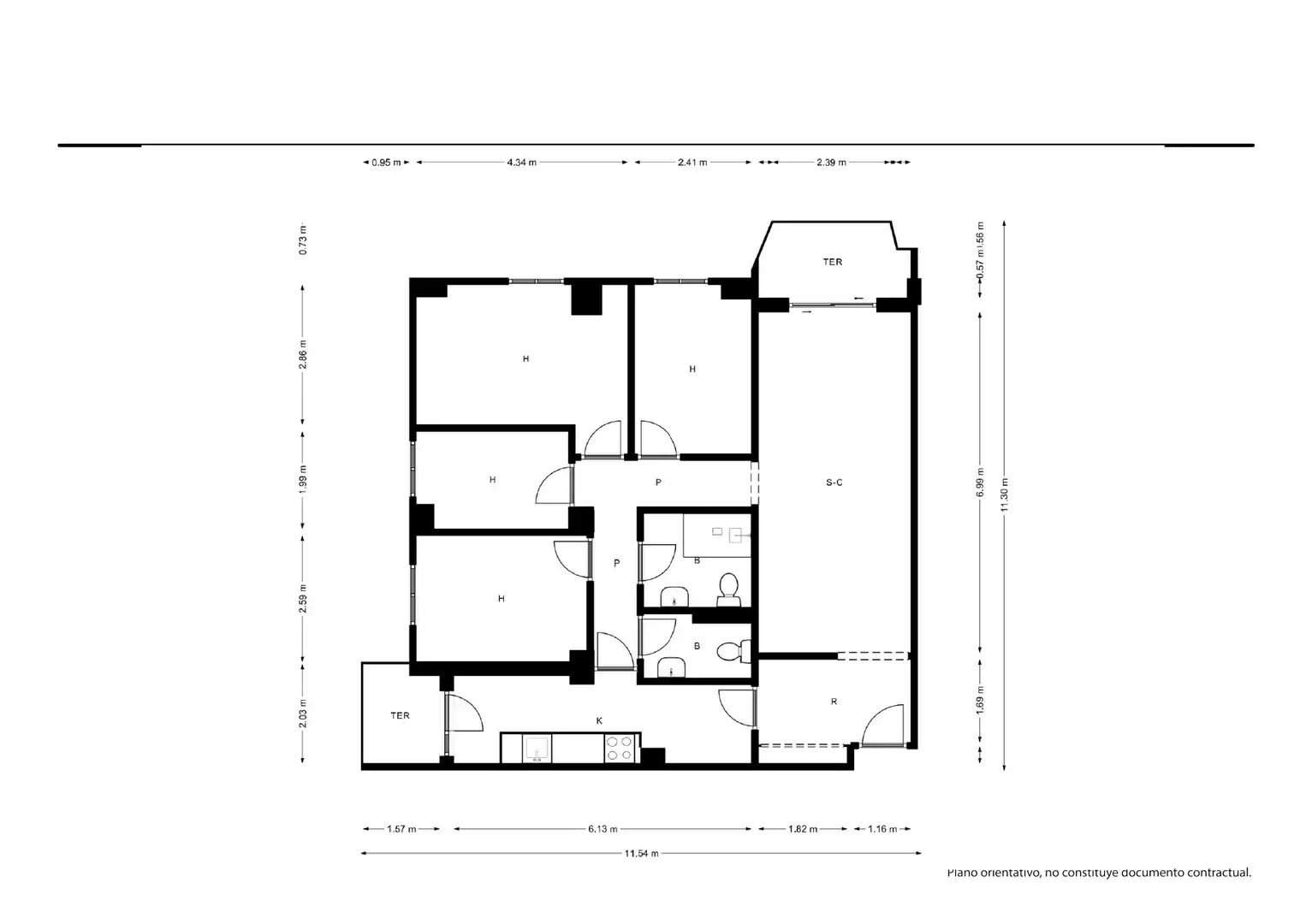 Flat for sale in Madrid