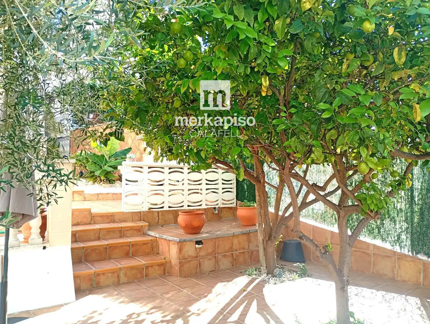 Terraza de Casa adosada en venta en Cunit Residencial