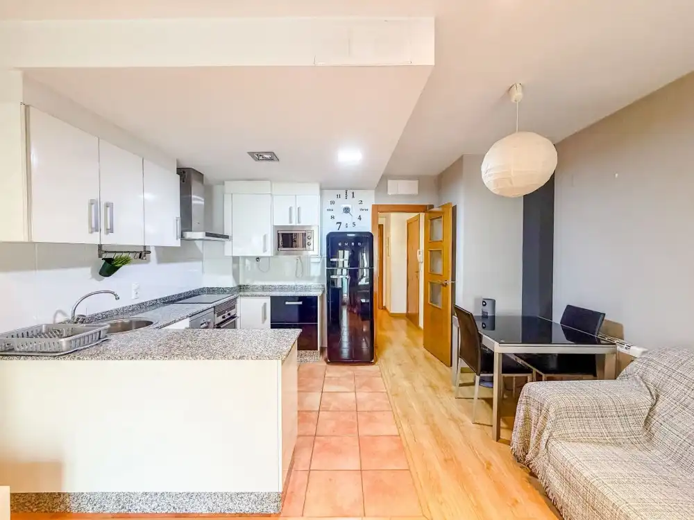 Cocina de Apartamento en venta en Elda con Amueblado