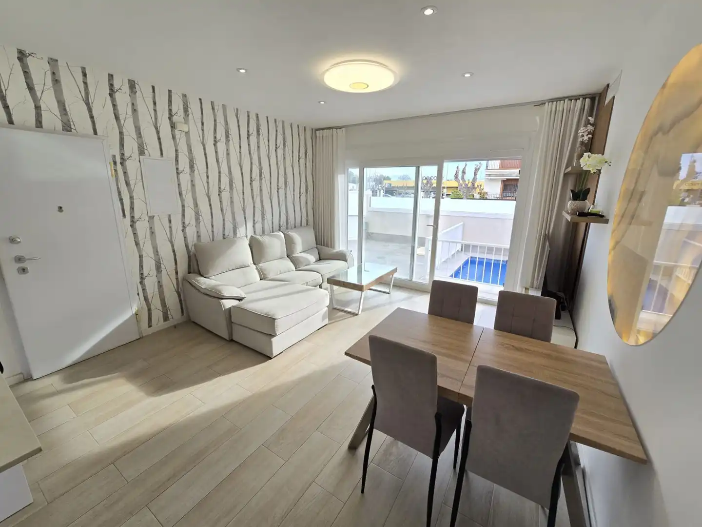 Living room of Houses for sale in Pilar de la Horadada  with Air Conditioner, Private garden and Terrace