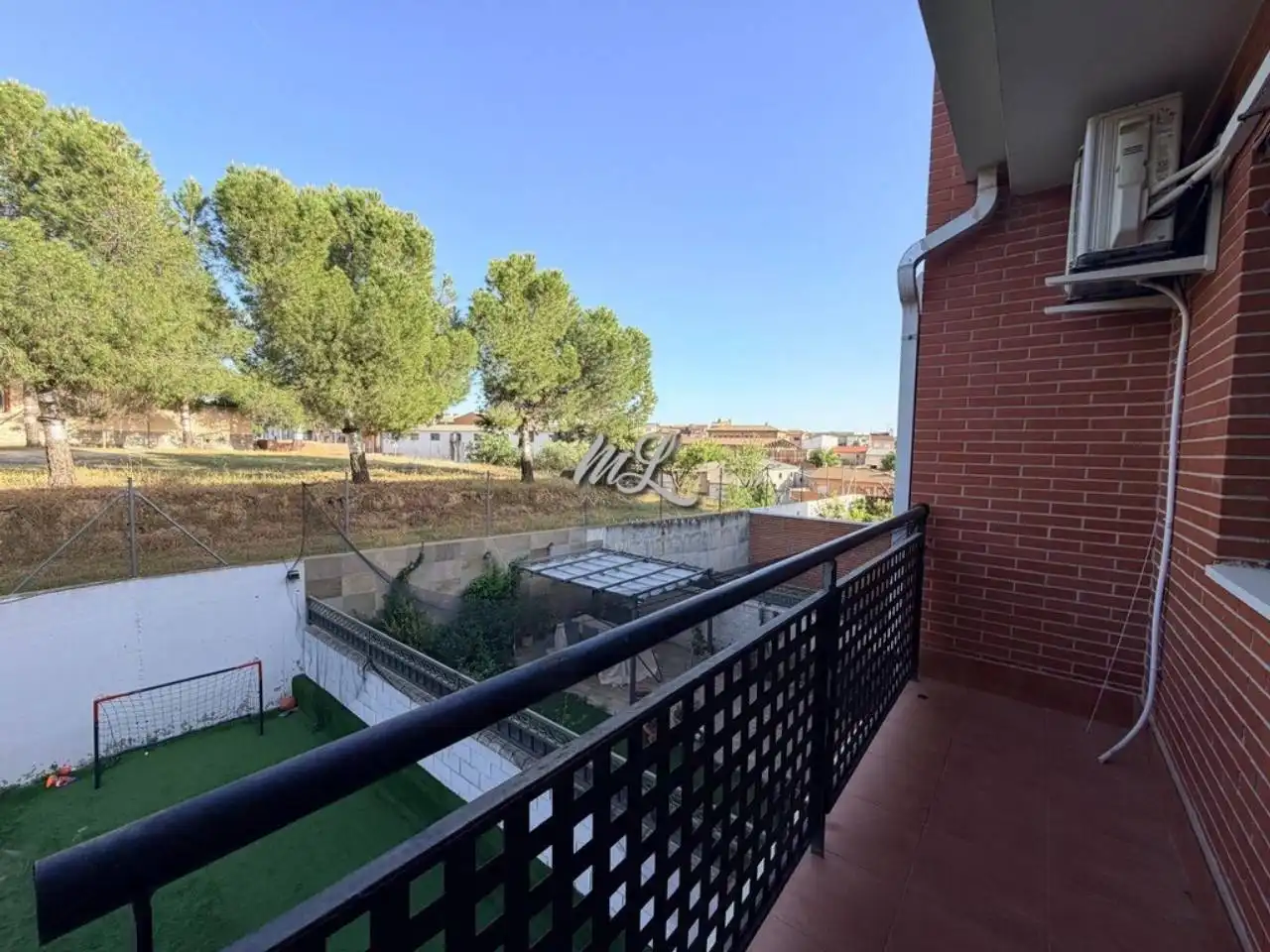 Terraza de Casa adosada en venta en Santa Cruz del Retamar con Aire acondicionado, Calefacción y Jardín privado