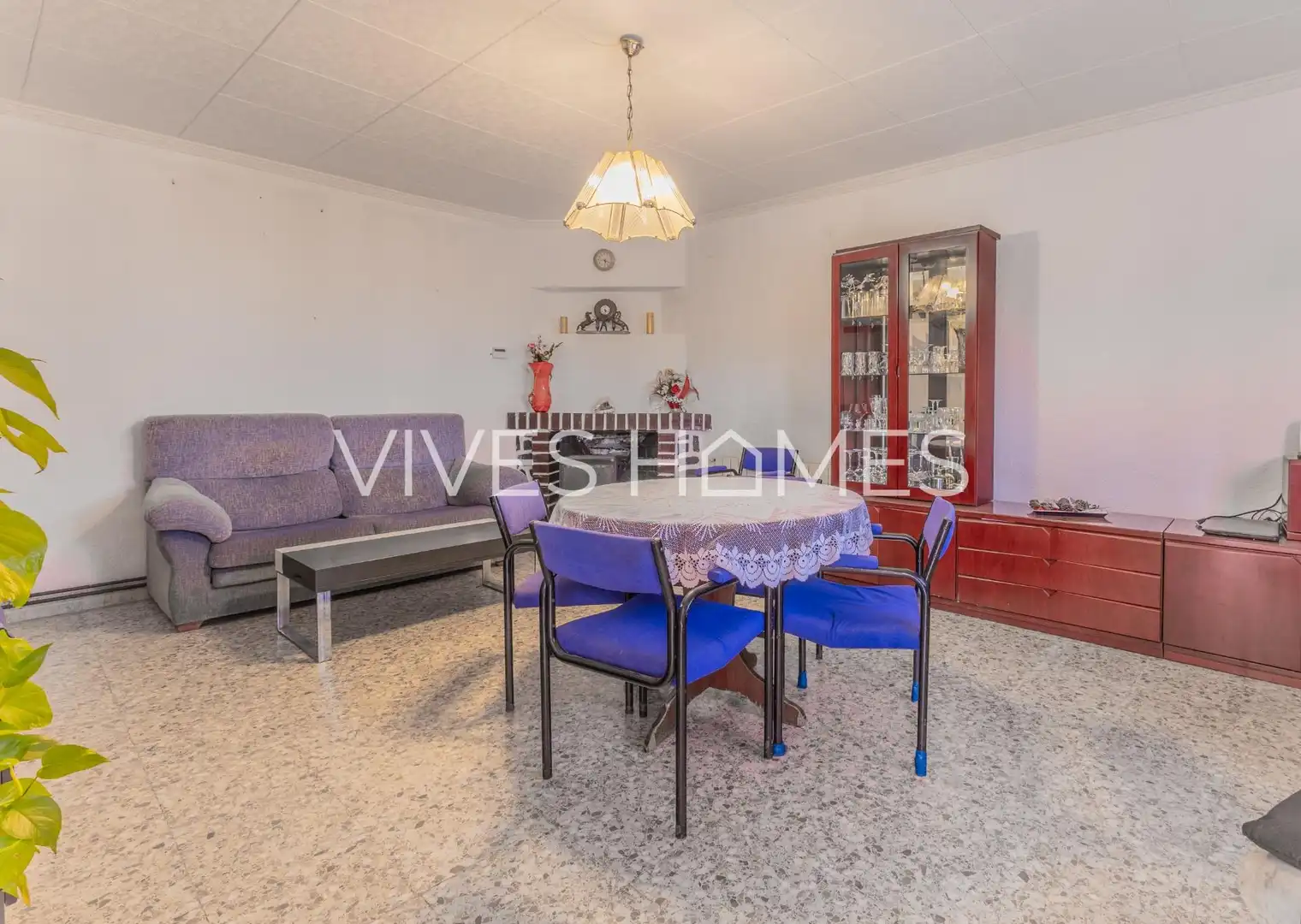 Sala d'estar de Casa o xalet en venda en Sant Iscle de Vallalta amb Calefacció, Jardí privat i Terrassa