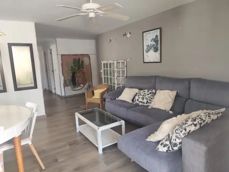 Sala de estar de Apartamento en venta en Cullera con Aire acondicionado, Calefacción y Parquet