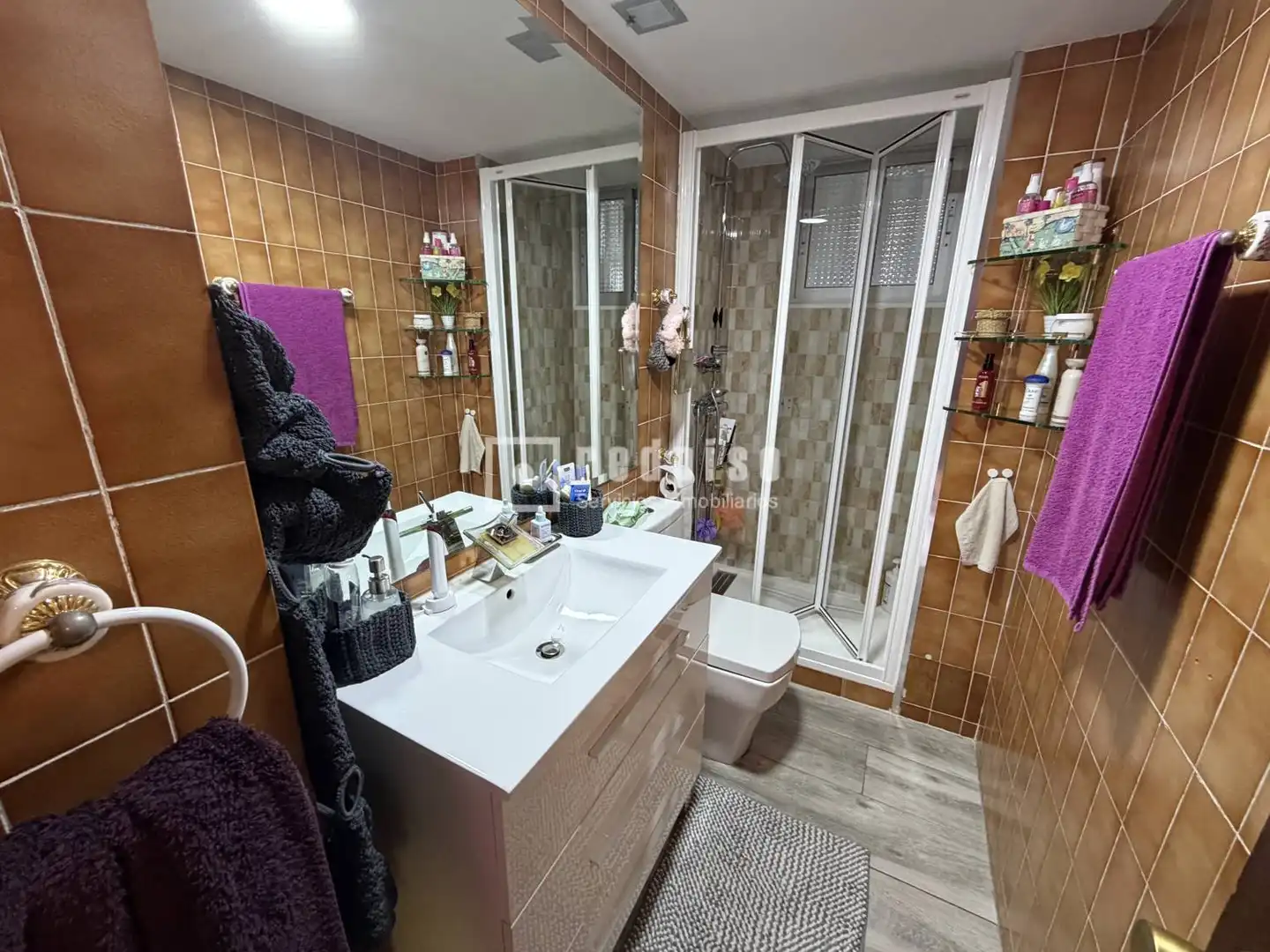 Baño de Piso en venta en Madrid con Calefacción, Parquet y Terraza