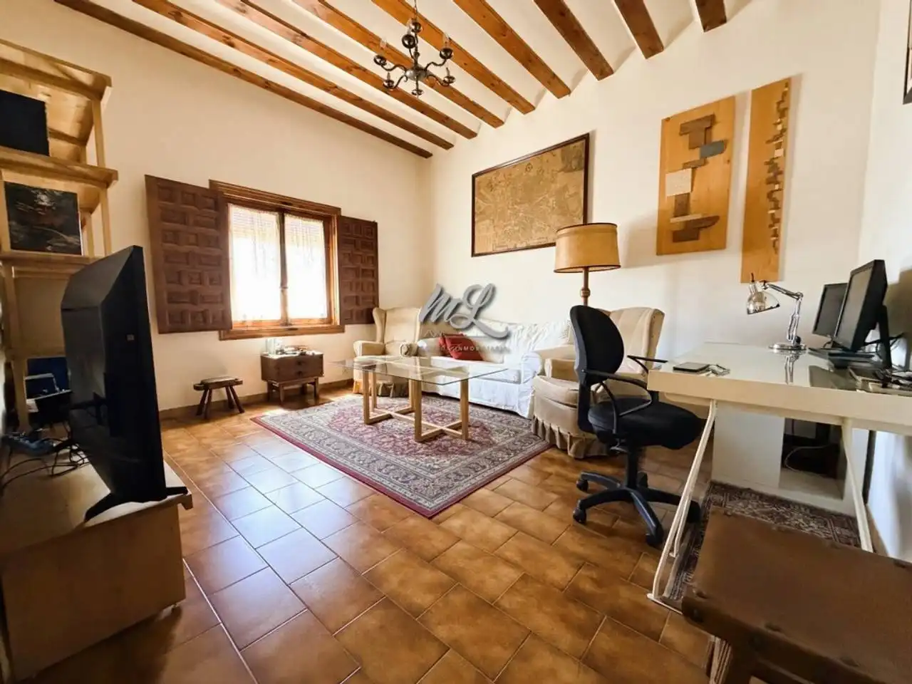 Sala de estar de Casa o chalet en venta en Olías del Rey con Calefacción, Jardín privado y Terraza