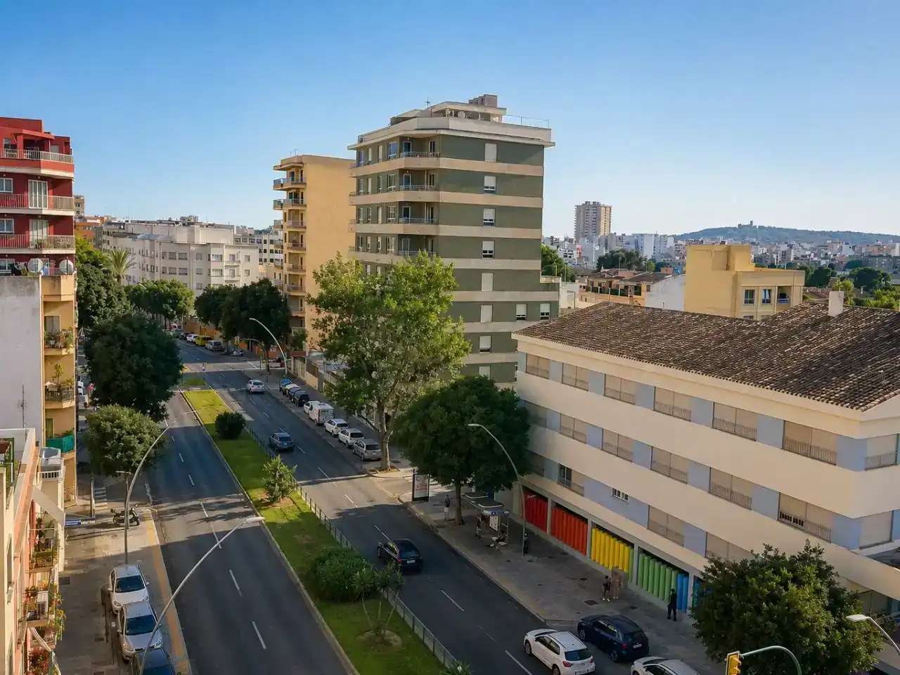 Vista exterior de Piso en venta en  Palma de Mallorca con Aire acondicionado y Balcón