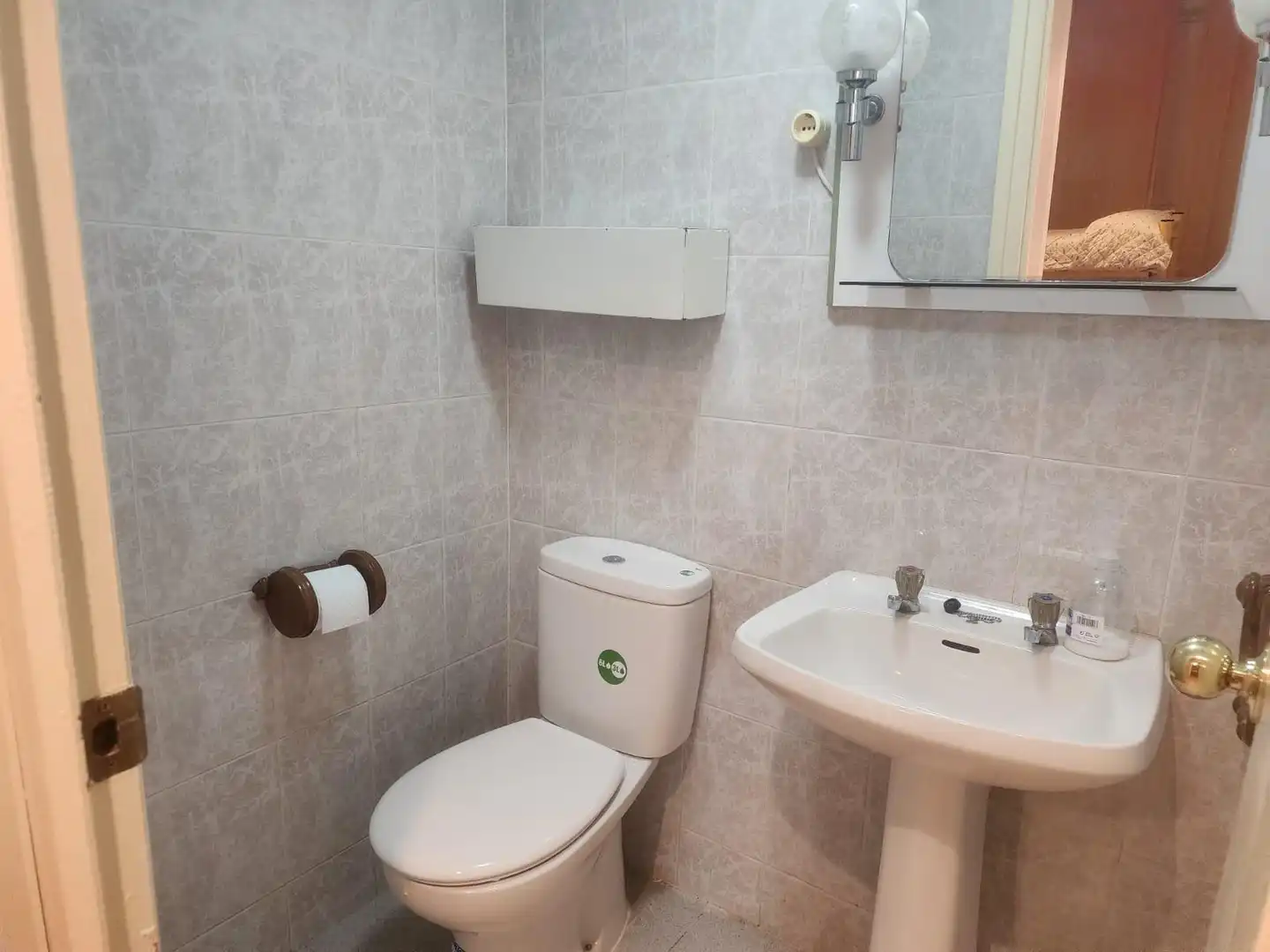 Badezimmer von Wohnung zur Miete in Jaca mit Heizung, Privatgarten und Terrasse
