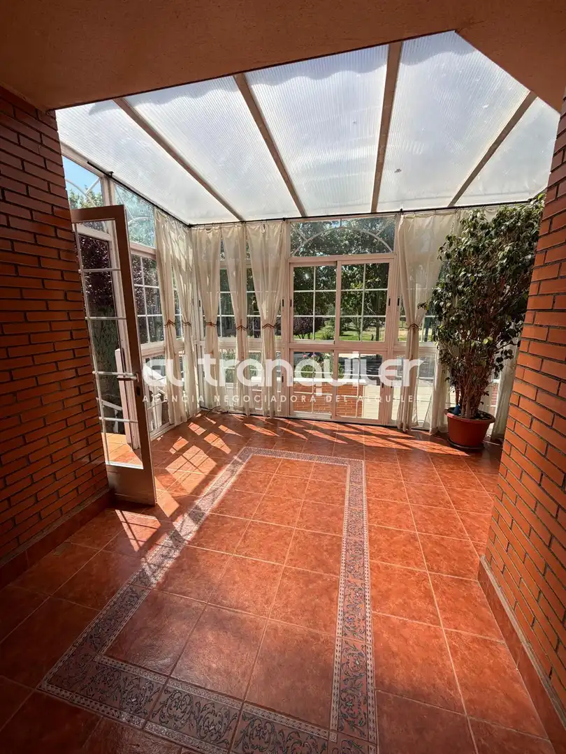 Terrassa de Casa adosada de lloguer en Leganés amb Jardí privat, Parquet i Terrassa