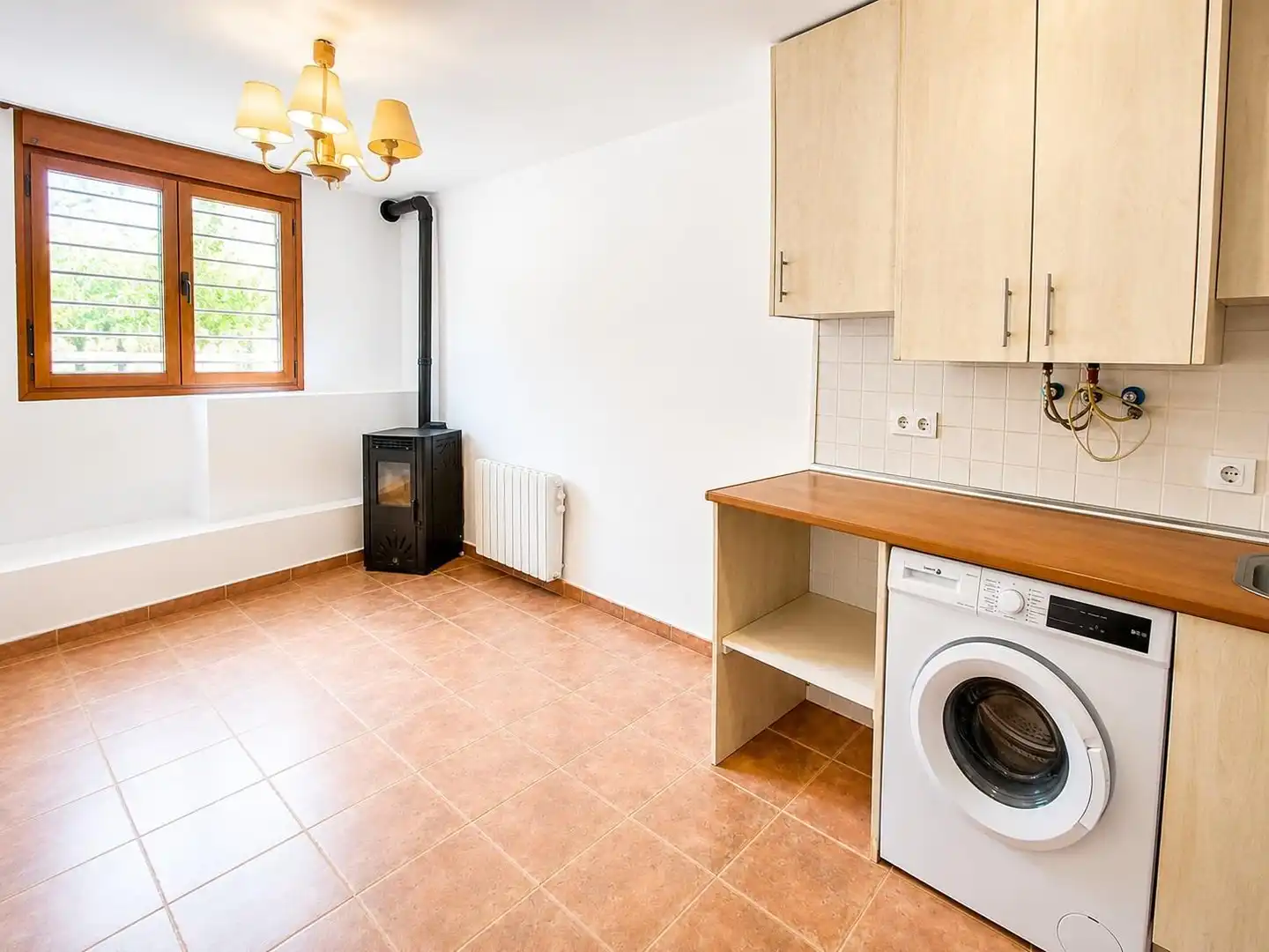 Cocina de Dúplex en venta en El Berrueco con Terraza
