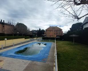 Swimming pool of Flat for sale in El Escorial  with Parquet flooring and Storage room