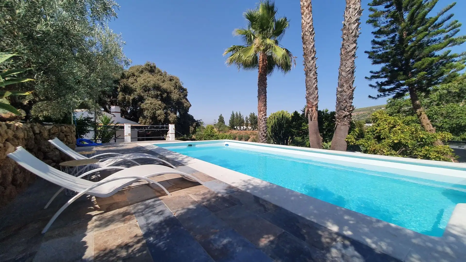 Piscina de Finca rústica de alquiler en Alhaurín El Grande con Trastero y Piscina