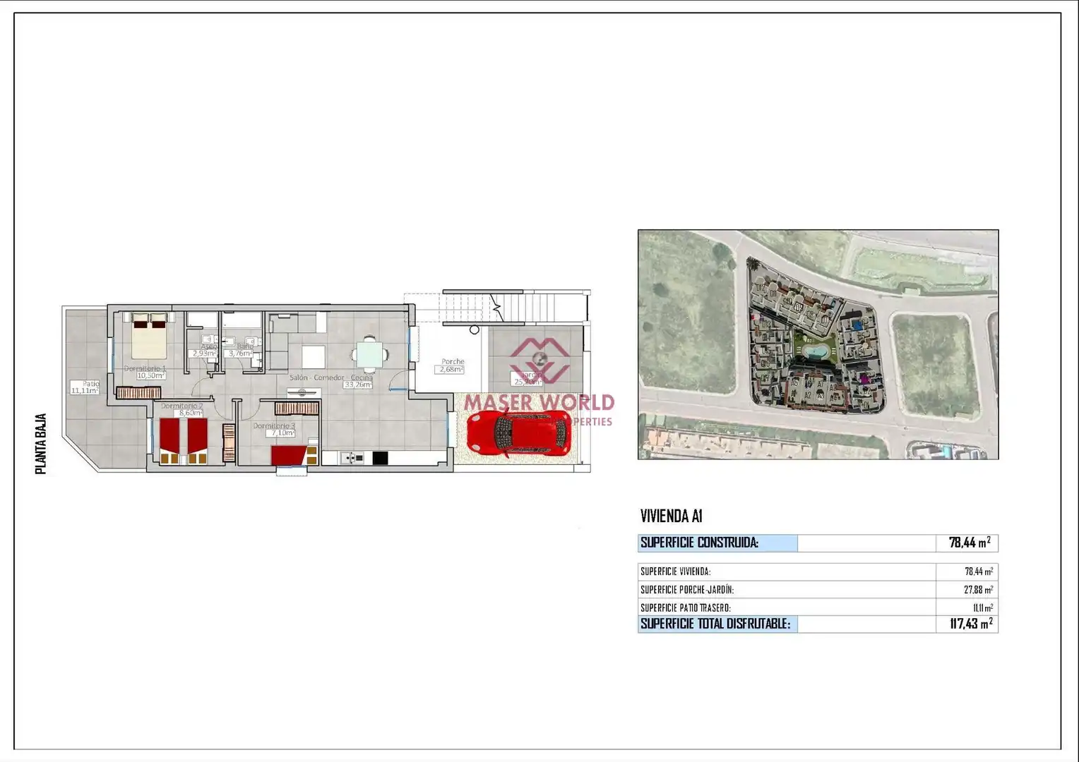 Bungalow con piscina in vendita a Cox, imagen 12