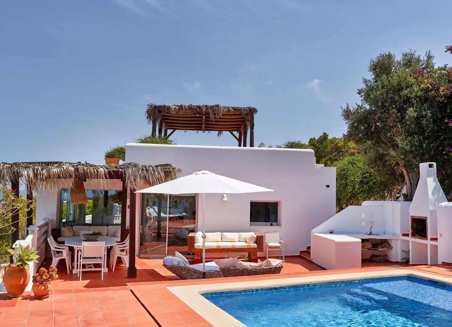 Terraza de Casa o chalet en venta en Sant Josep de sa Talaia con Aire acondicionado, Calefacción y Jardín privado