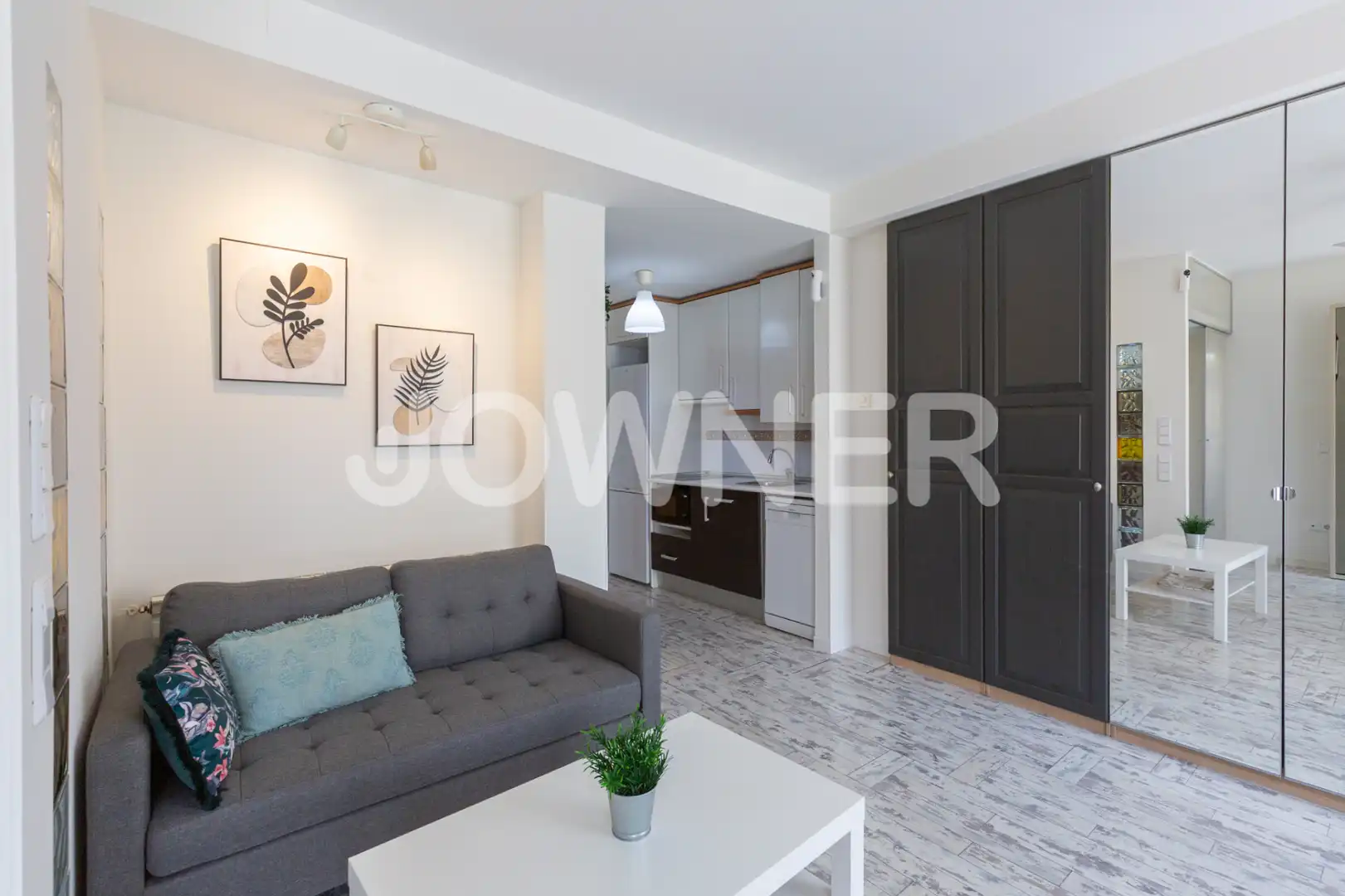 Wohnzimmer von Wohnung zur Miete in Madrid mit Klimaanlage, Heizung und Möbliert