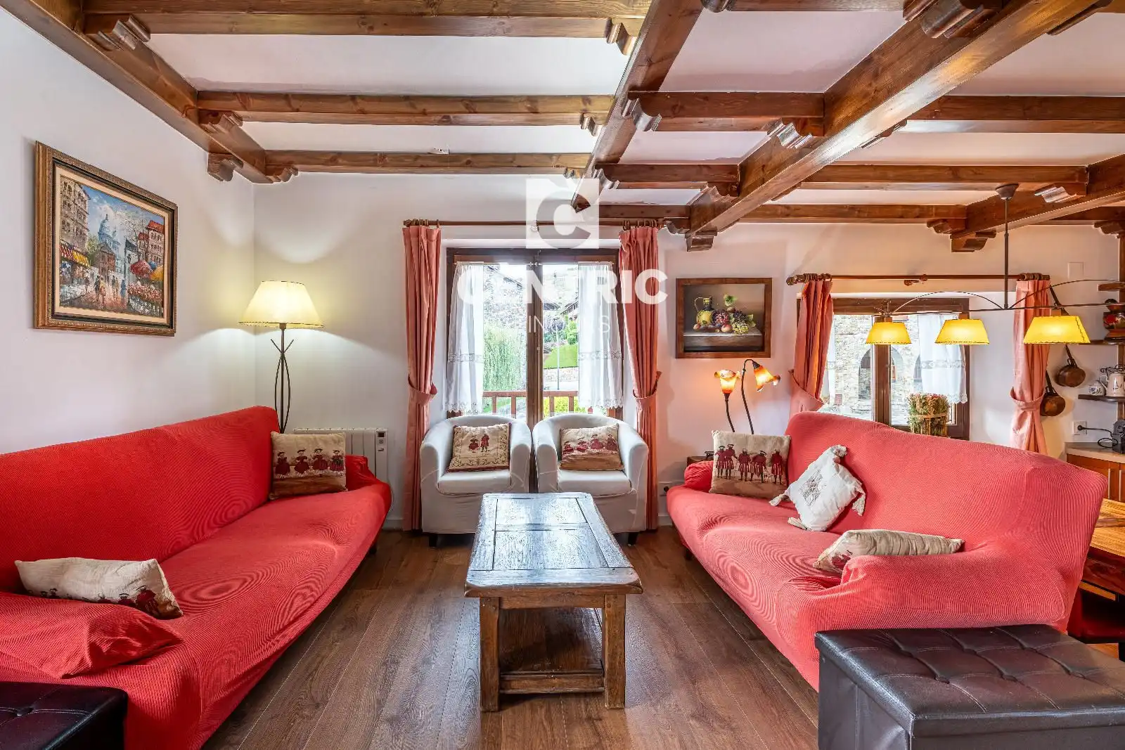 Living room of Detached homes for sale in Ger  with Heating and Terrace