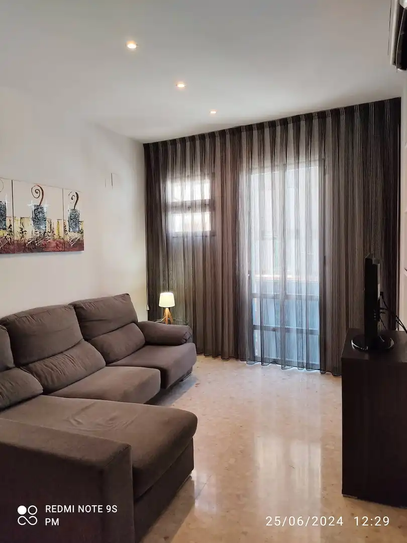 Living room of Flat for sale in Vila-real  with Air Conditioner and TV