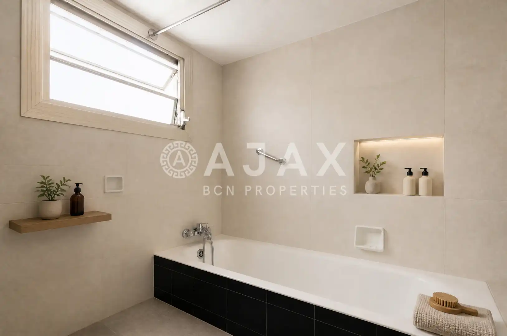 Baño de Ático en venta en Barcelona con Aire acondicionado, Calefacción y Terraza