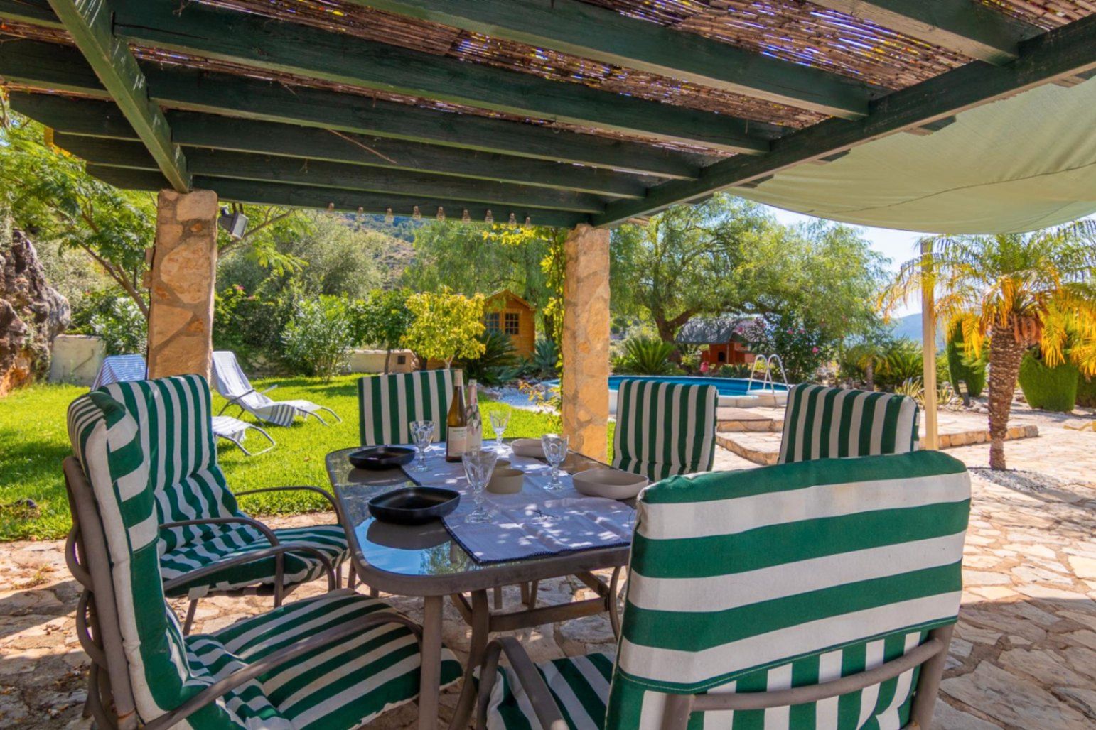 Terraza de Casa o chalet en venta en Benimeli con Aire acondicionado, Calefacción y Jardín privado