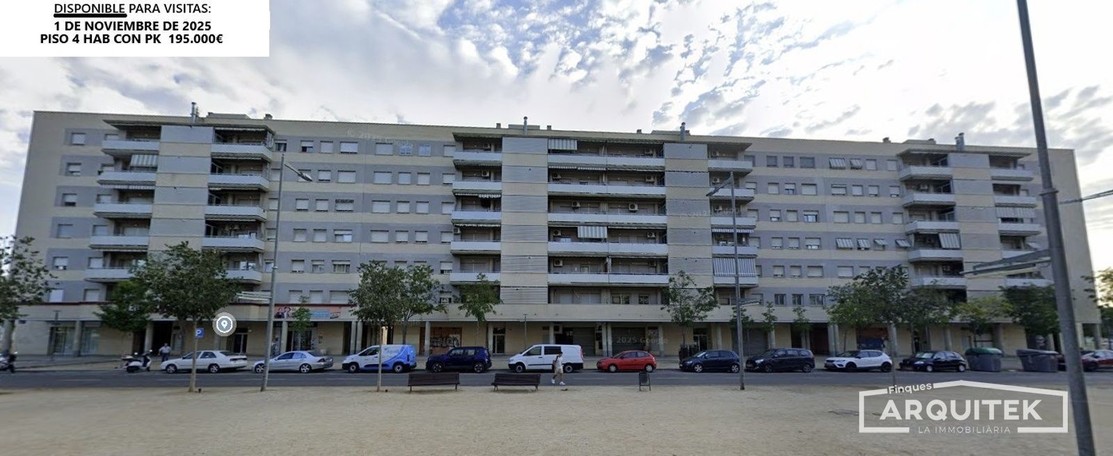 Exterior view of Flat for sale in  Lleida Capital  with Air Conditioner, Terrace and Storage room