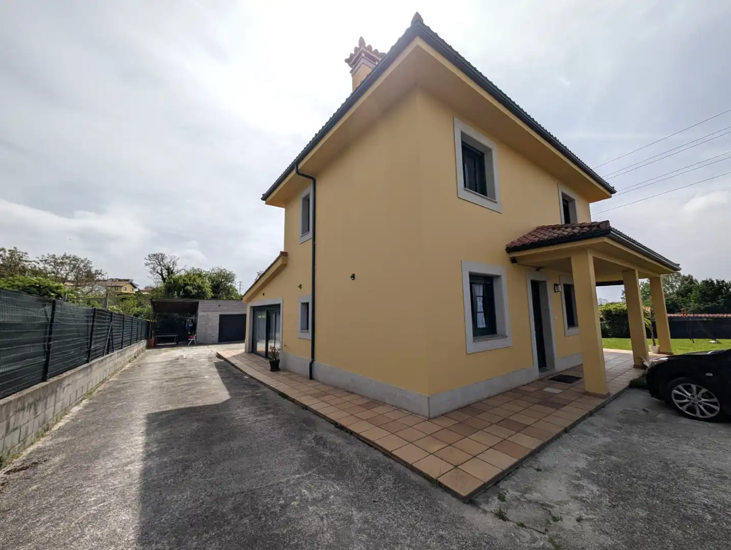 Vista exterior de Casa o chalet en venta en Neda con Calefacción y Amueblado