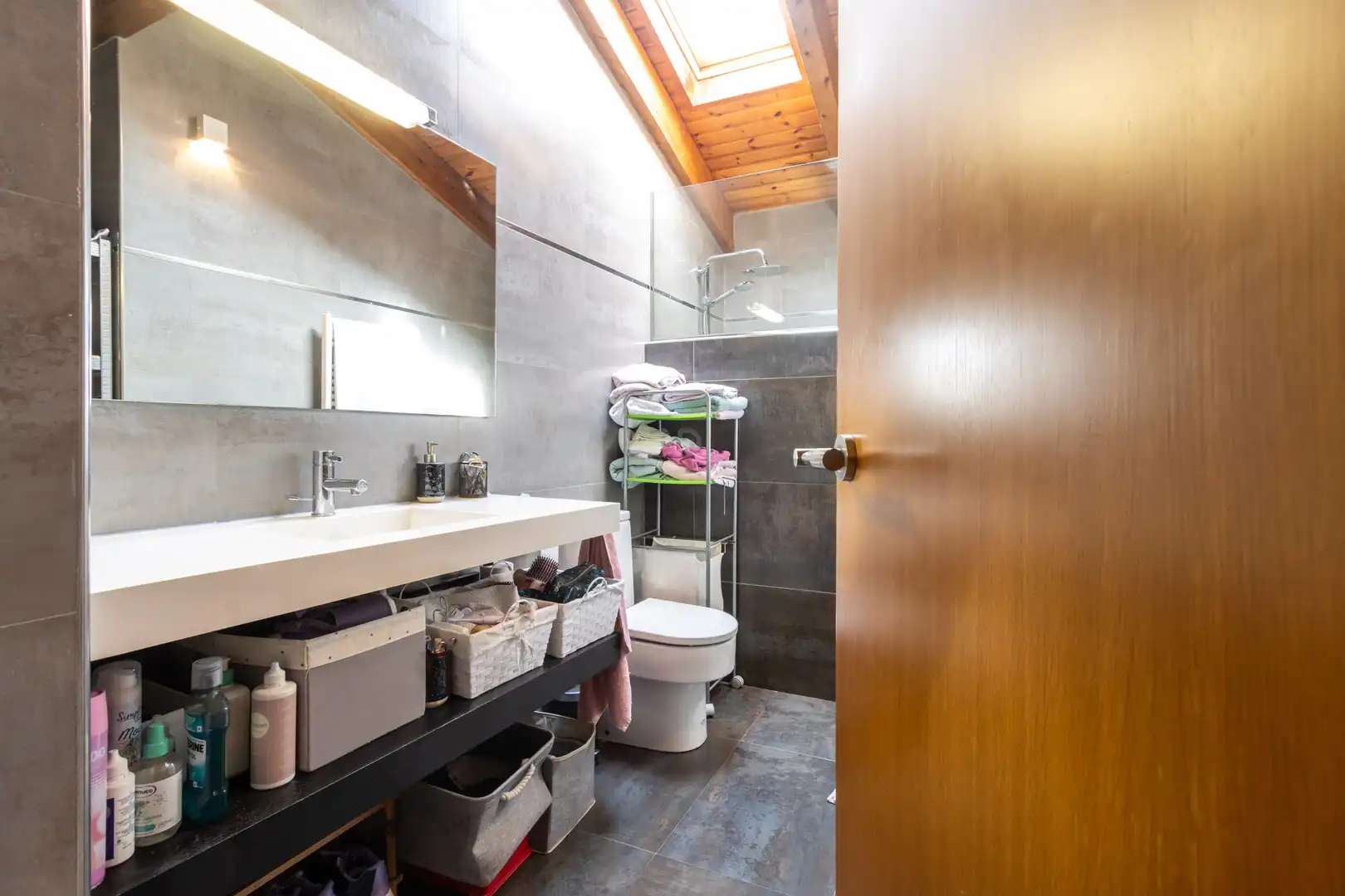 Bathroom of Detached homes for sale in Sant Cugat del Vallès  with Air Conditioner, Heating and Terrace